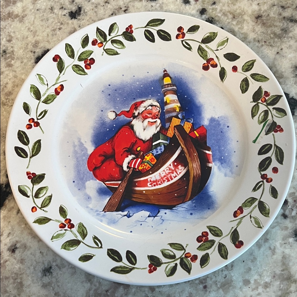 Royal Norfolk White Decorative Plate - Vintage